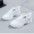 2024 new fashion knit upper breathable light-weight lady‘s student summer walking jogging white shoes sneakers for student