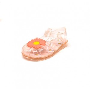Summer Jelly Beach Sandals For Girls With Rhinestone Upper hot sale OEM Custom Cheap Customized Logo Wholesale Kids Shoes