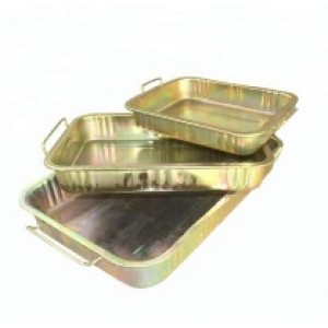 Zinc Plating Color Oil Drainer Pan Drip Tray For Repair Cars