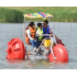 Best selling water pool game family pedal game amusement water park water tricycle bike