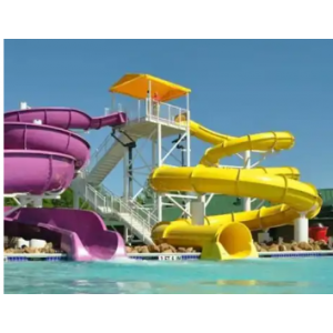 Commerical Amusement Park Water Slide Fiberglass Pool Slides