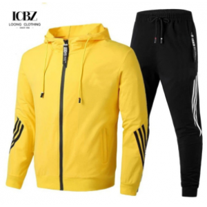 2022 hot 3D printed men joggers hoodie set mens sweat suits plus size two piece pants mens sets