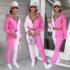 Custom Logo High Quality Unisex multicolor Tracksuits Private Label Jogger Sets Women Sweatsuit