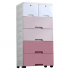 High quality plastic portable Bedroom Styles Foldable PP Wardrobe Closet