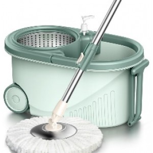 Floor Cleaning Microfiber Spinning Mop Bucket 360 Rotating Spinning Mop Bucket