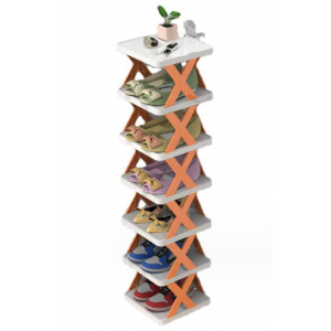 Plastic shoe rack