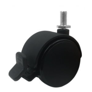 Plastic caster