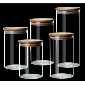 Glass jar