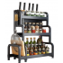 Plastic seasoning rack