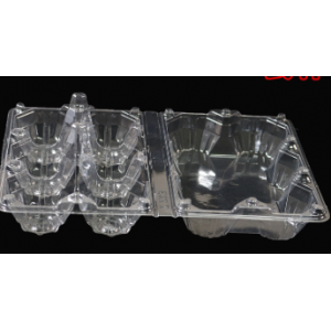 Plastic egg tray