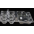Plastic egg tray