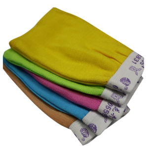 Chemical fiber bath towel