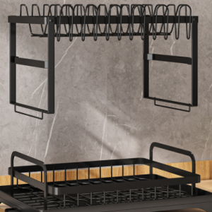 Iron bowl rack