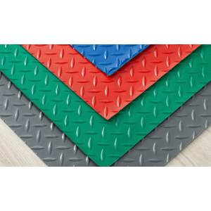 Plastic floor mat