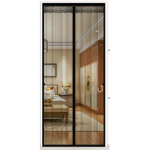Chemical fiber door curtain