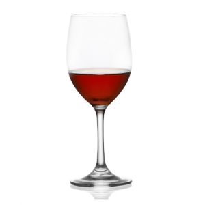 A glass goblet