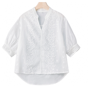 Chemical fiber women‘s blouse