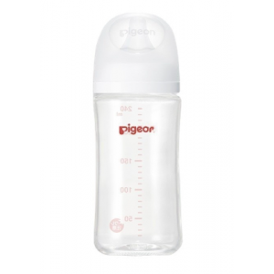 Glass baby bottle