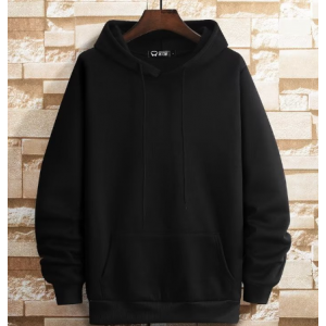 Synthetic fiber hoodie for men