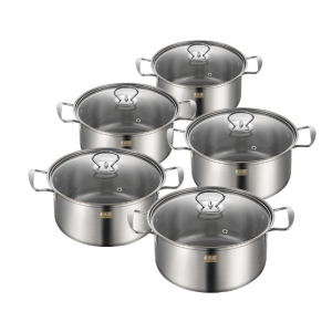 Stainless steel pot