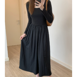 Chemical fiber dress