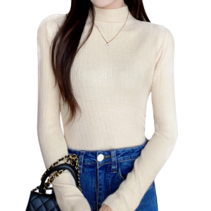 Chemical fiber sweater