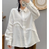 Chemical fiber women‘s blouse