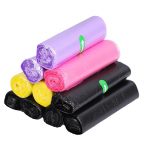 Plastic garbage bag