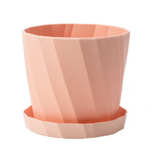 Plastic flower pot