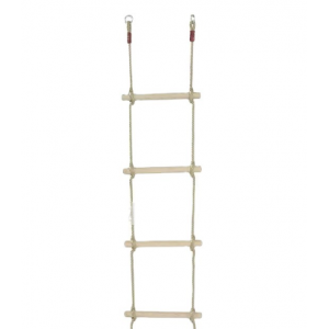 Climb a rope ladder