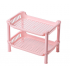 Plastic shelf