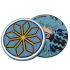 Chemical fiber coaster