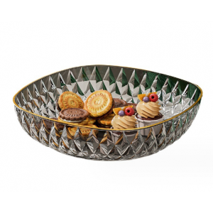 Glass makeup tray