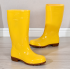 Plastic rain shoes