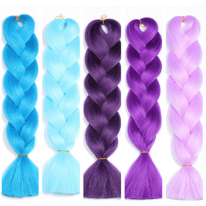 Chemical fiber scrunchie