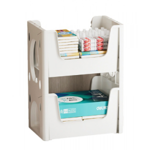 Plastic storage rack