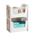 Plastic storage rack
