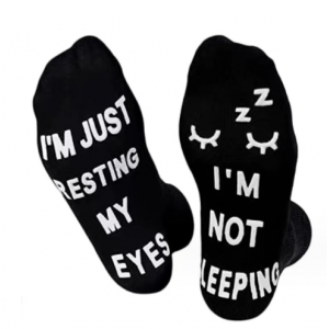 Chemical fibre socks