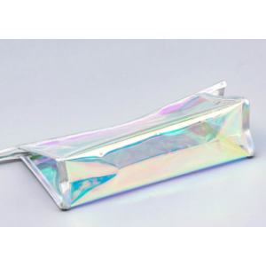 Plastic makeup bag