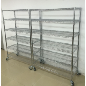 Iron storage rack