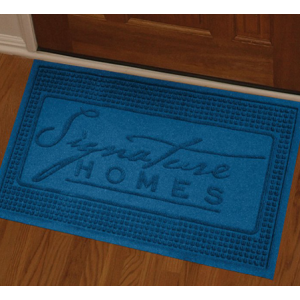 Chemical fiber floor mat