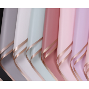Plastic wrapping paper