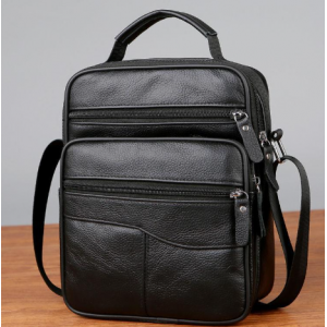 Chemical fiber shoulder bag