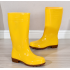 Plastic rain shoes