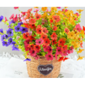 plastic flowers