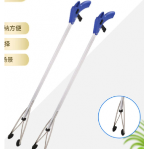 Stainless steel garbage clip