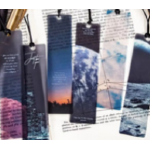 Plastic bookmarks