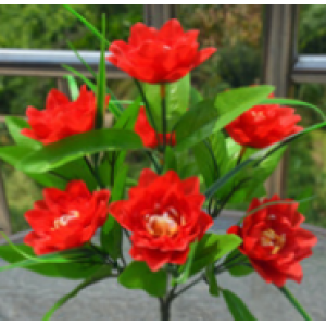 Plastic flowers