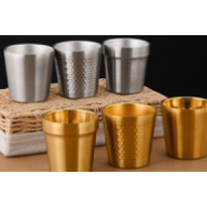 Stainless steel cups