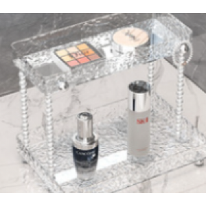 Plastic storage rack